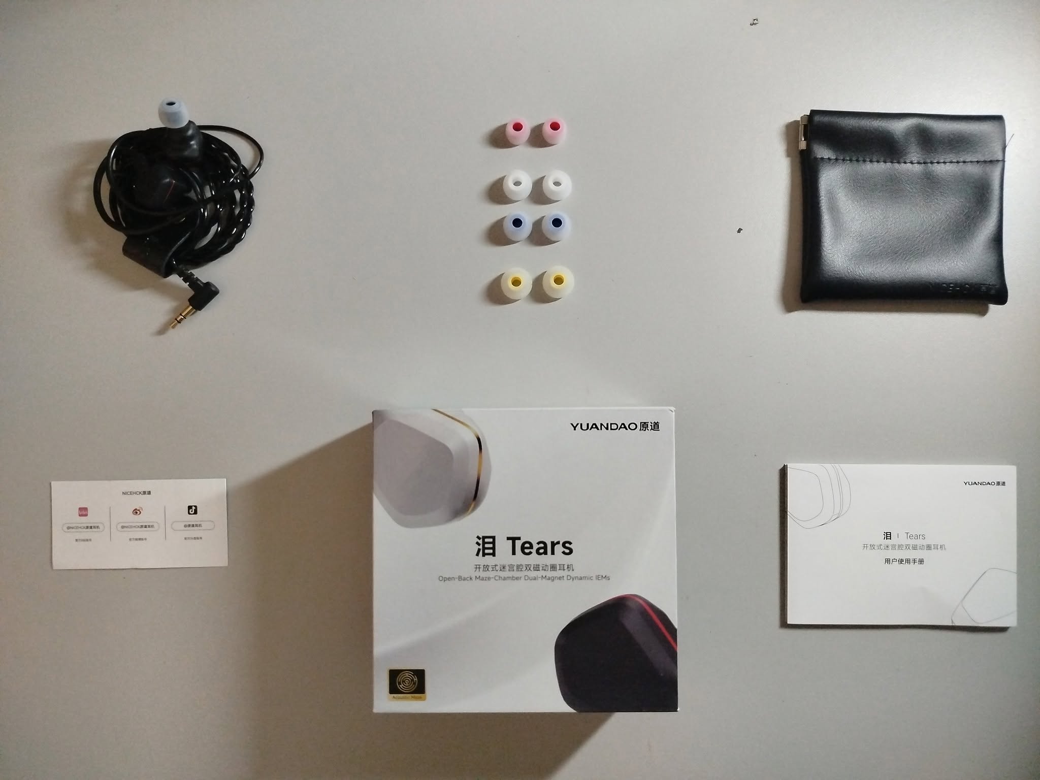 Nicehck Tears accessories